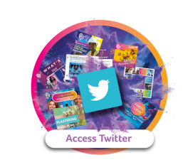 twitter buttons