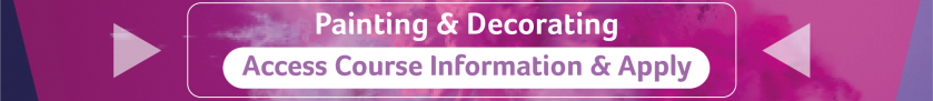 painting and decorating access course information and apply