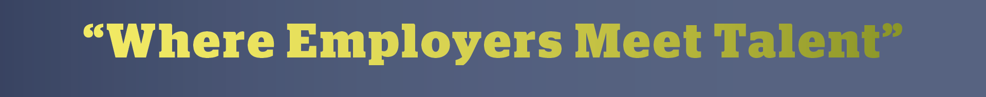 where employers meet talent